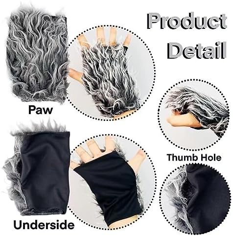 ARK Survivor Wolf Costume Halloween Playful Accessories