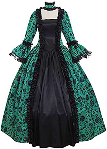 Viktorn Princess sparked Regency renaissance dress for women medieval fashion