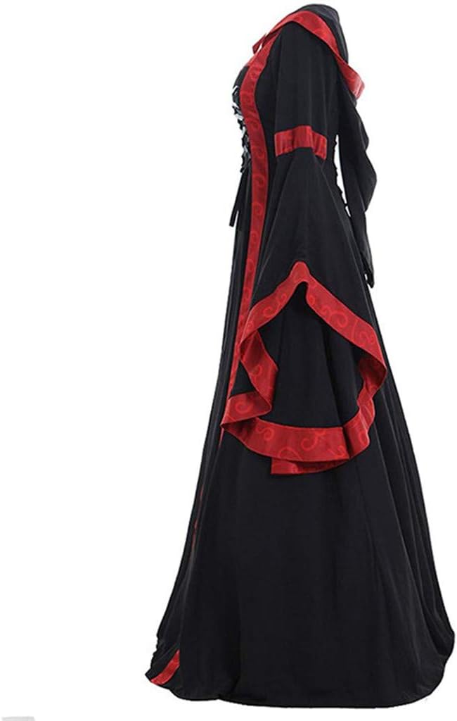 Halloween Medieval Gothic Dress for Women