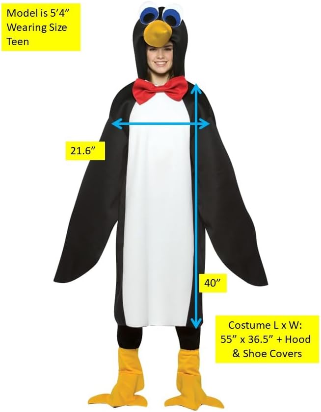 Rasta ImpostaLight Weight Antarctic Penguin Costume