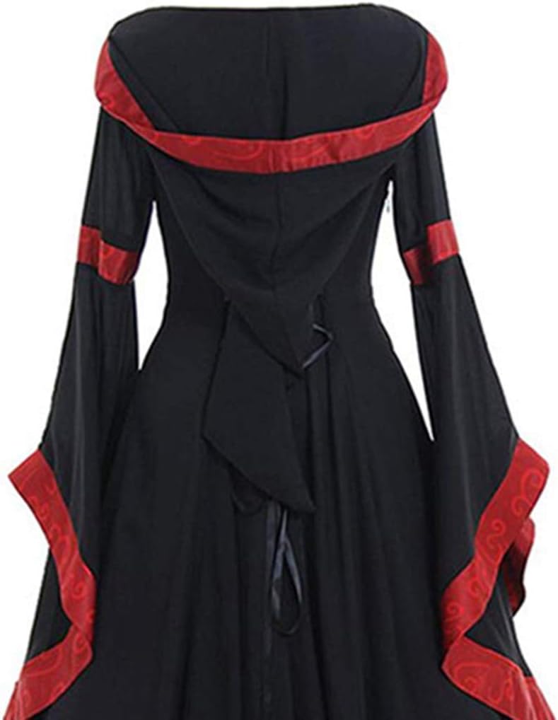 Halloween Medieval Gothic Dress for Women