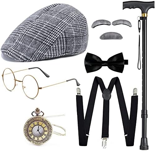 Gionforsy 1920s Gangster Costume Set