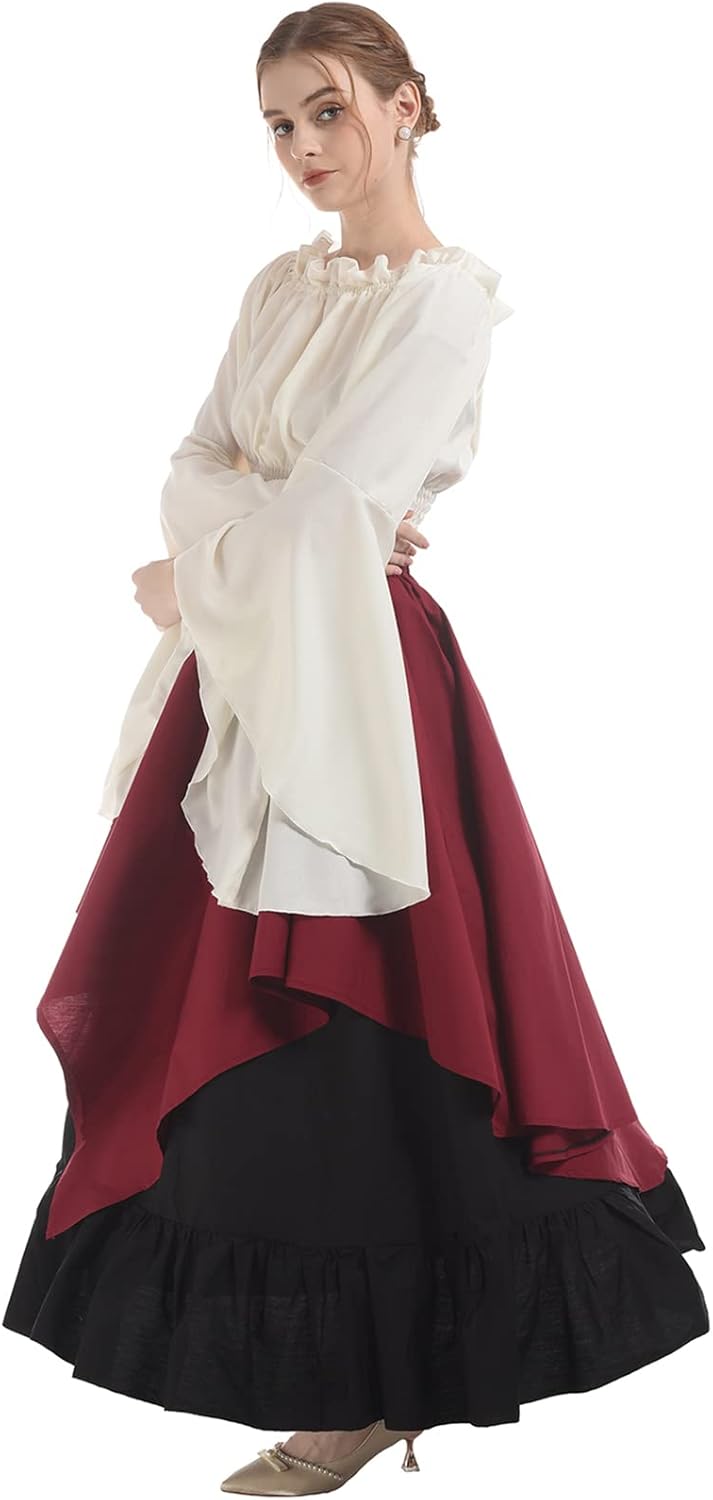 Womens Medieval Renaissance Victorian Pirate Costume