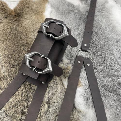 Authentic Medieval Faux Leather Adjustable Sword Holster Roleplayers Best Friend