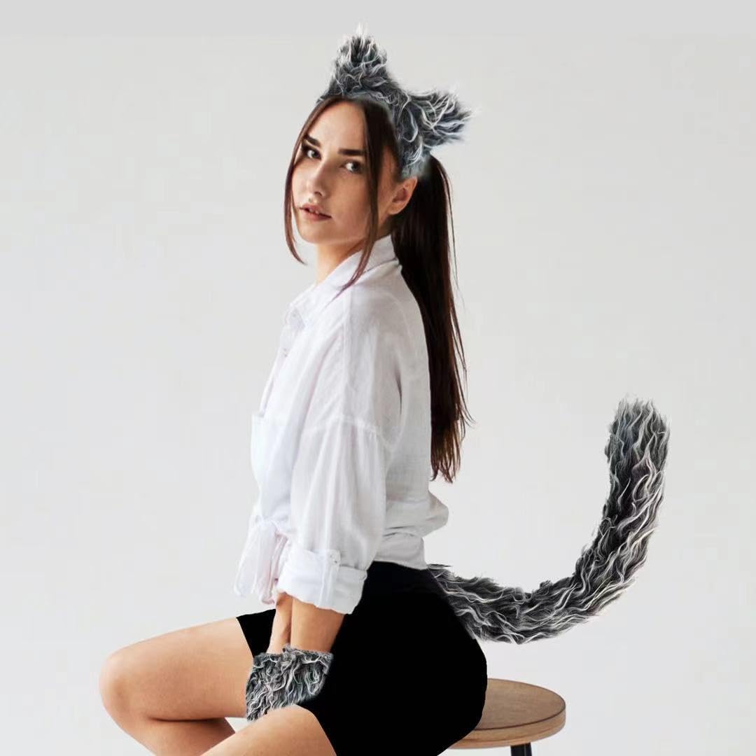 ARK Survivor Wolf Costume Halloween Playful Accessories