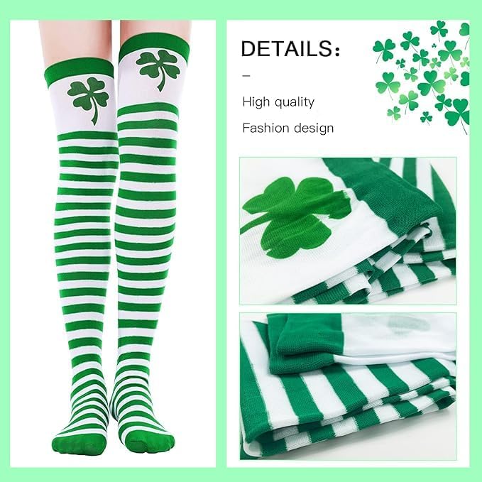 80s-Themed Shamrock Costume for Women