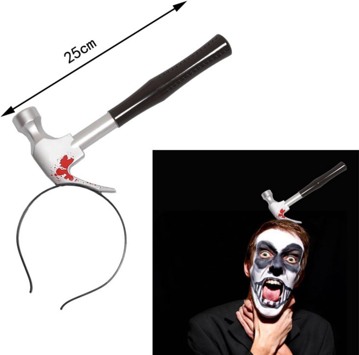 Dzrige Halloween Hammer Headband