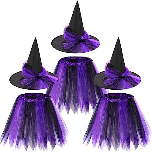 3-Piece Halloween Witch Costume Set