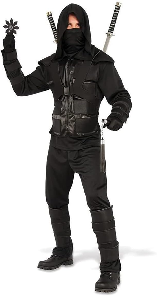 Rubies Mens Dark Ninja Costume
