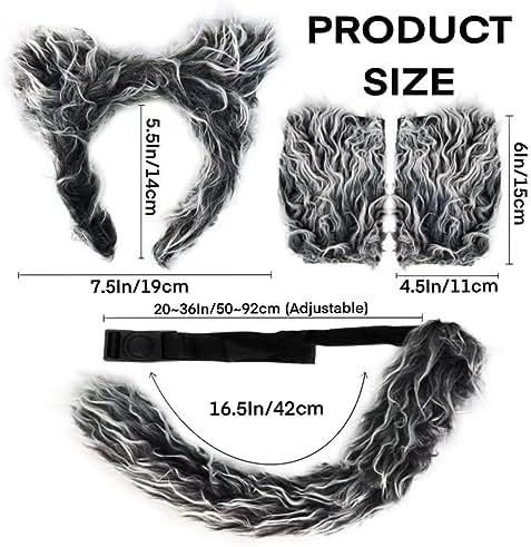 ARK Survivor Wolf Costume Halloween Playful Accessories