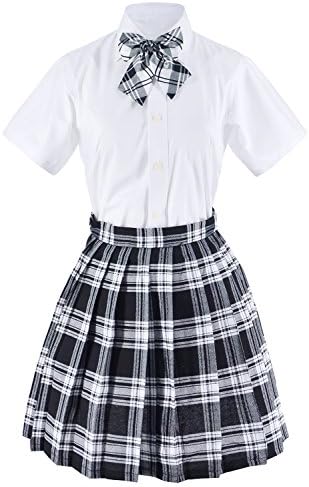 Elibelle Japanese Tartan Pleated School Uniform