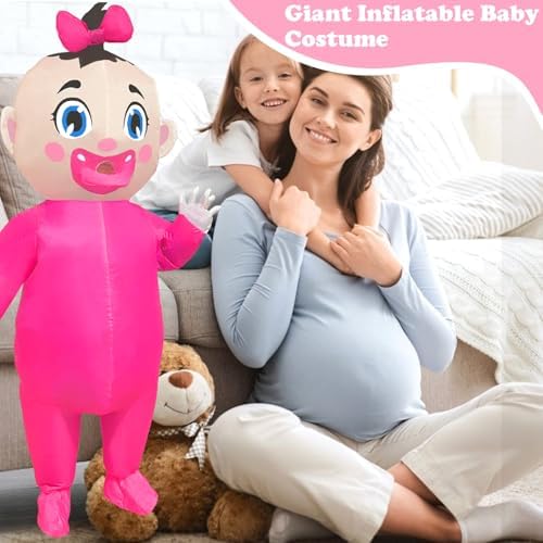 Big Inflatable Baby Costume96-inch Gender Reveal for Adults