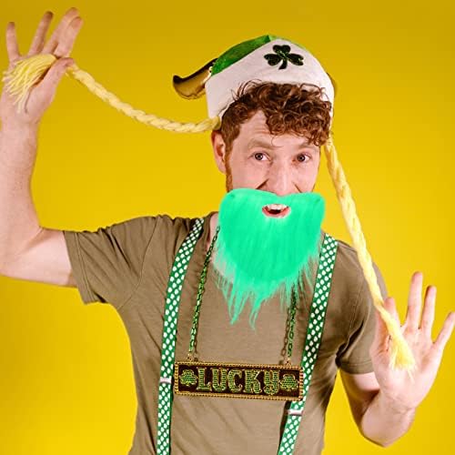 Carnival Irish Bead Mustaches