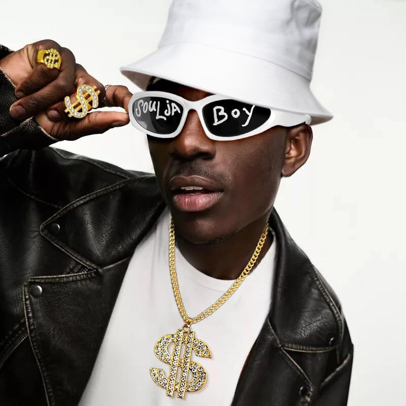 80s 90s Hip Hop Costume Kit for Men