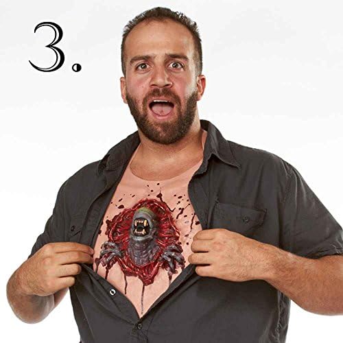 Mens Parasite Chest Costume from California Costumes
