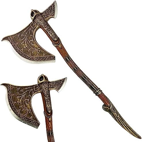 LALAPORT Medieval Foam Axe for Role-Playing Cosplay and Gifts
