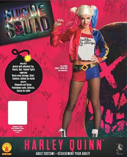 Rubies Womens Suicide Squad Deluxe Harley Quinn Costume