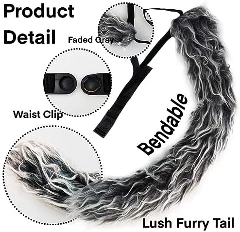 ARK Survivor Wolf Costume Halloween Playful Accessories