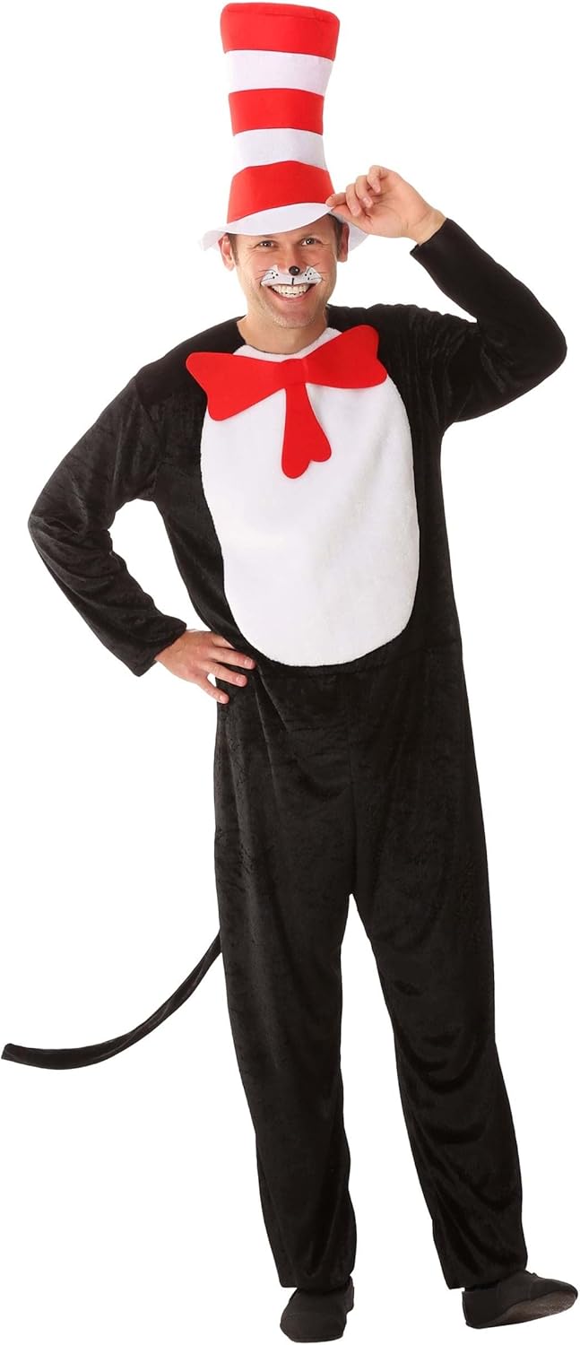 Elope Dr Seuss Cat in the Hat Costume - Fun Officially Licensed
