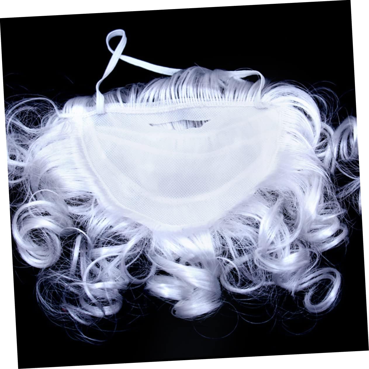 Halloween Party Fake Beard Costume White-beast costume