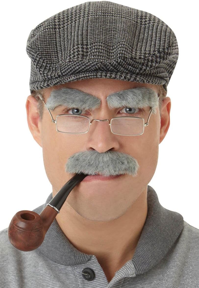 Perfect Realistic Synthetic Moustache for Adults - Wacky Party Accessories