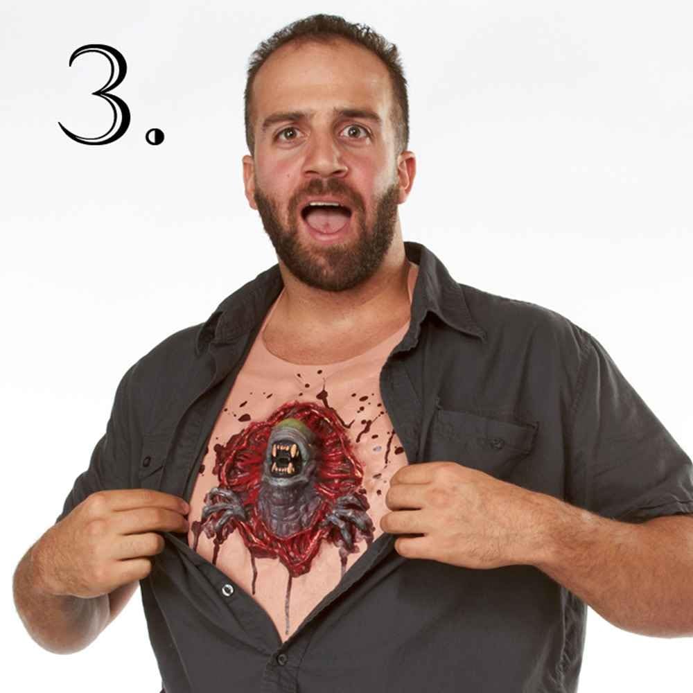 Mens Parasite Chest Costume from California Costumes