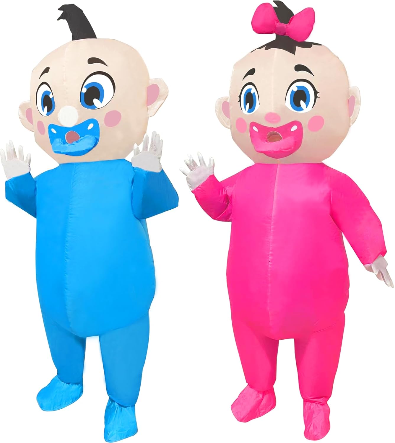 Big Inflatable Baby Costume96-inch Gender Reveal for Adults