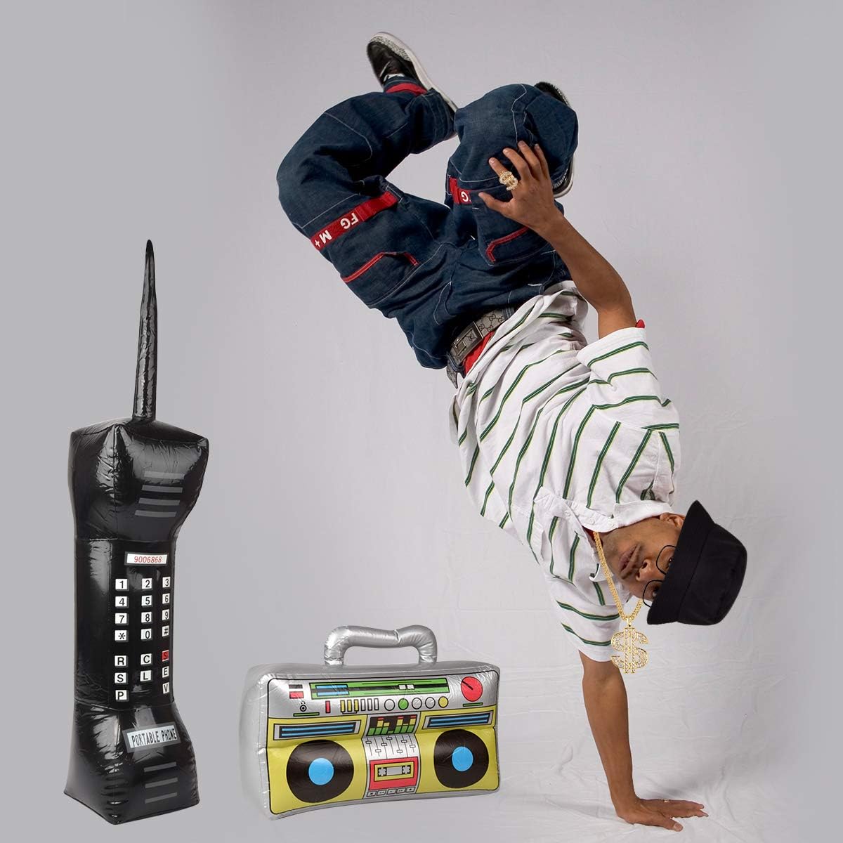 HIP HOP COSTUME KIT 8090s Party Supplies