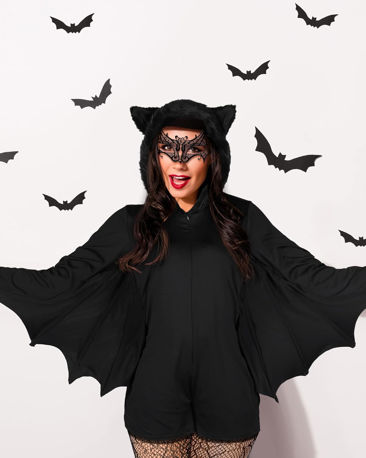 Zhanmai Halloween Bat Costume Set