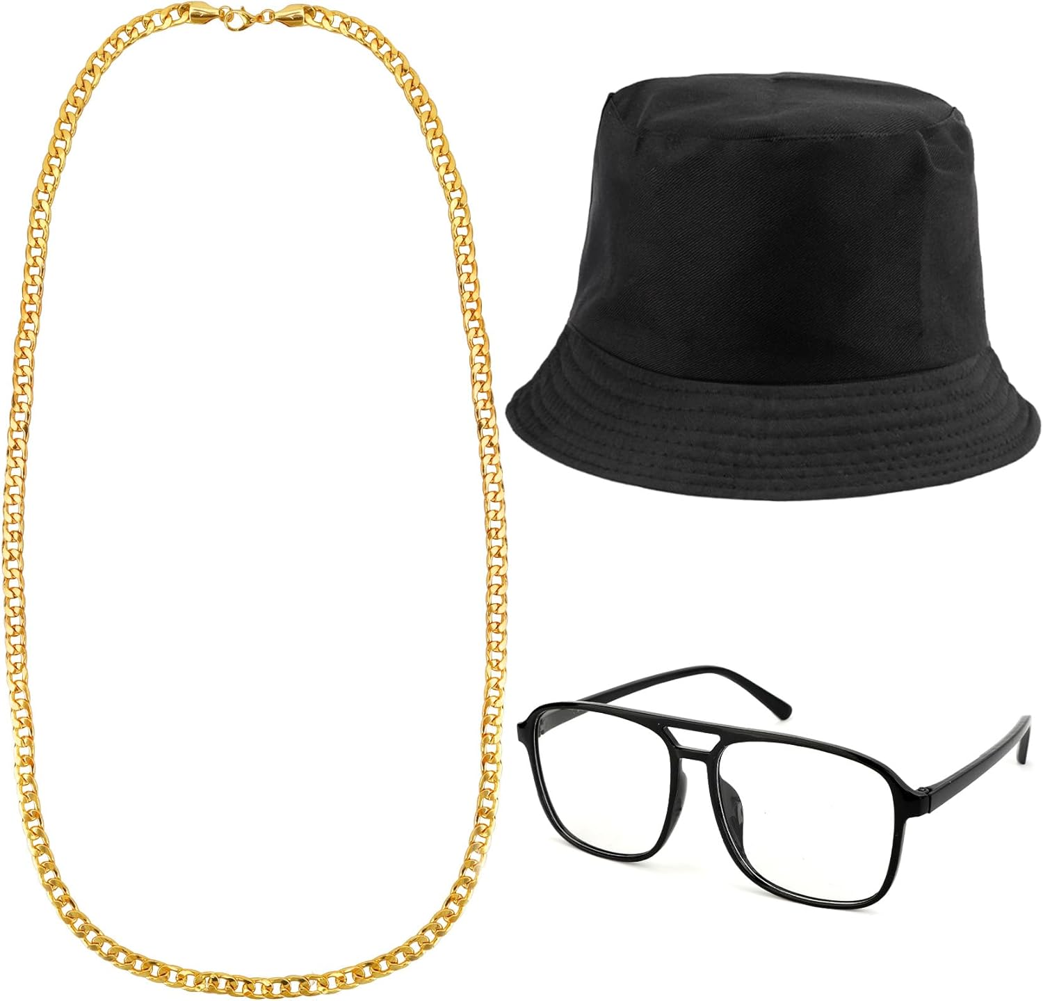 80s90s Rap Costume Set for Men