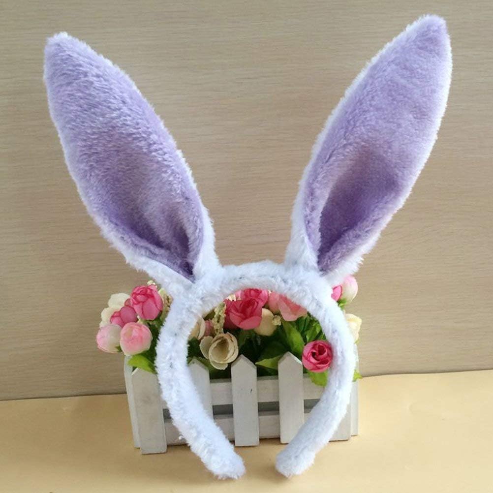 BinaryABC bunny rabbit costume set Ears Headband Bow Ties Tail set
