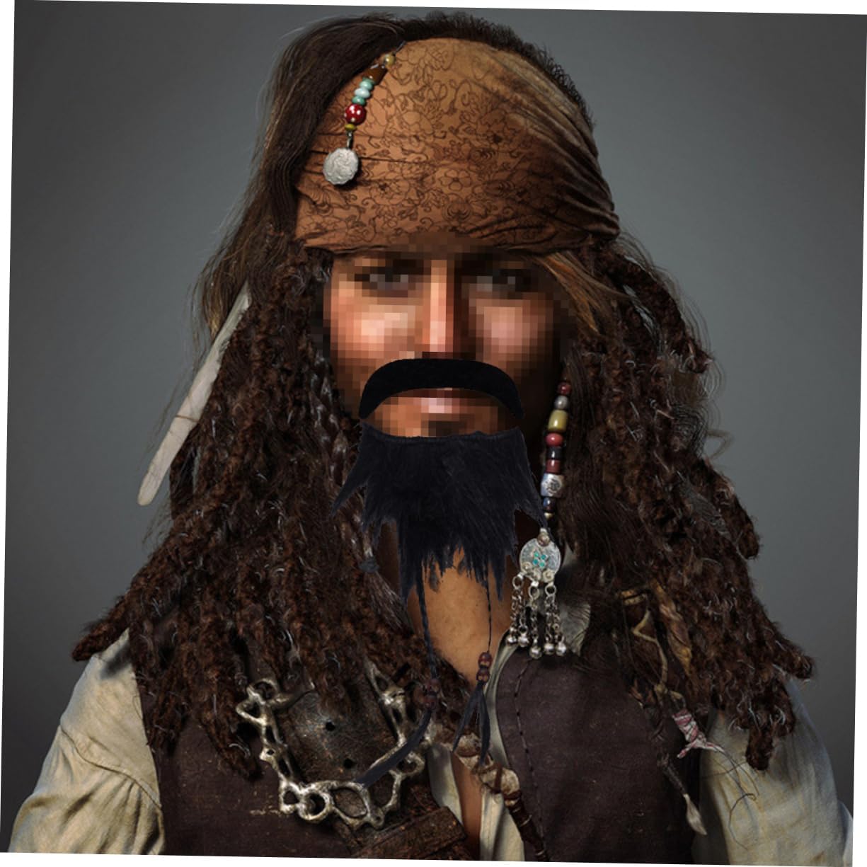 HoliBANNA Pirate Beardo Costume Accessory