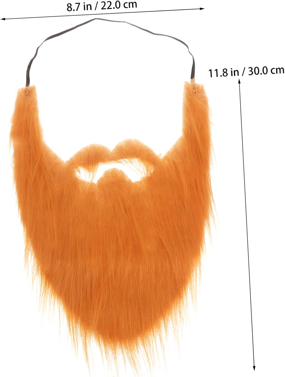 2Pcs costume beard fake mustache