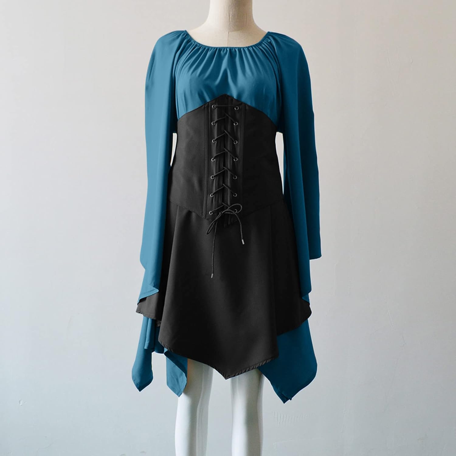 Muyise Womens Medieval Renaissance Gown Dress