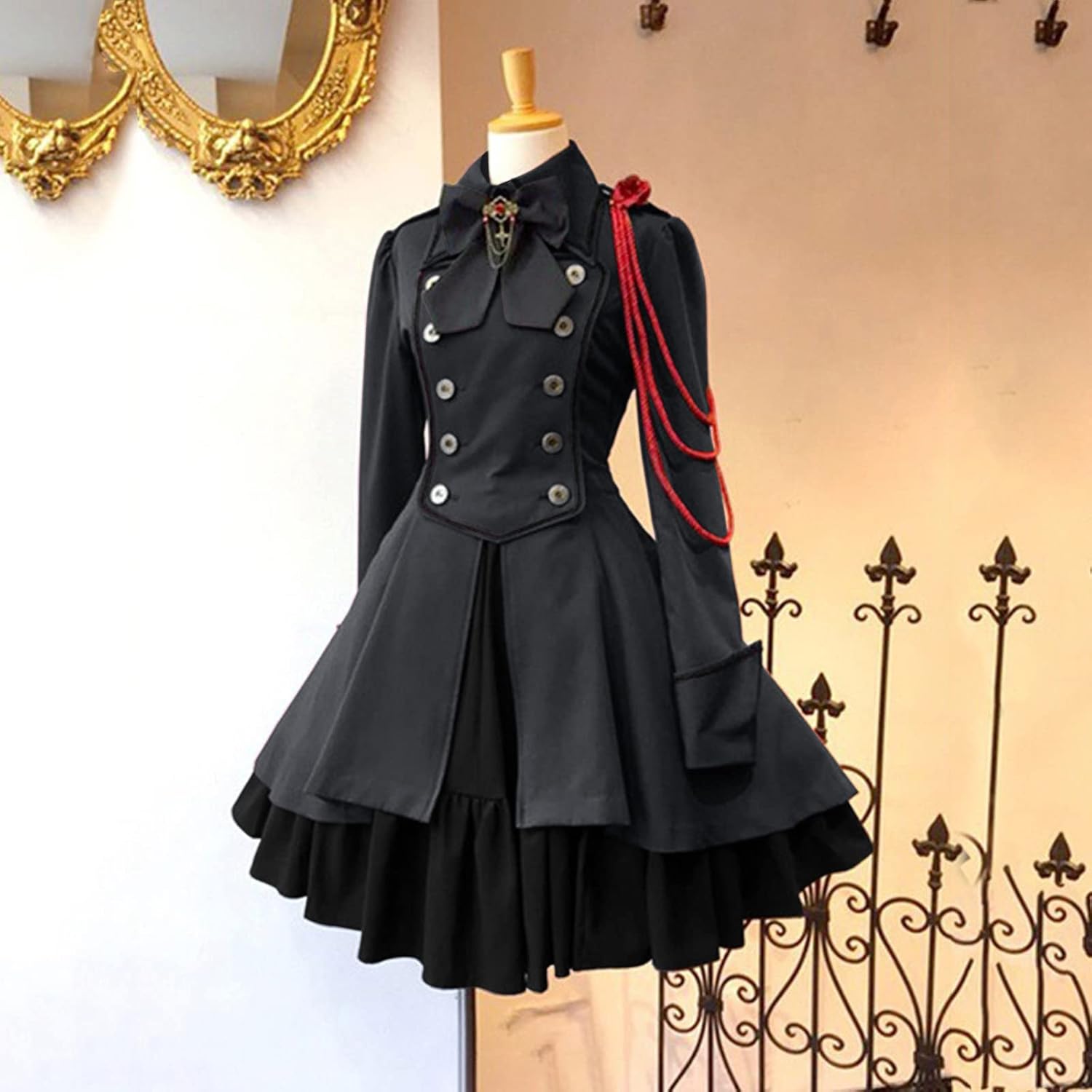 Womens 1950s Vintage Rockabilly Retro Dress