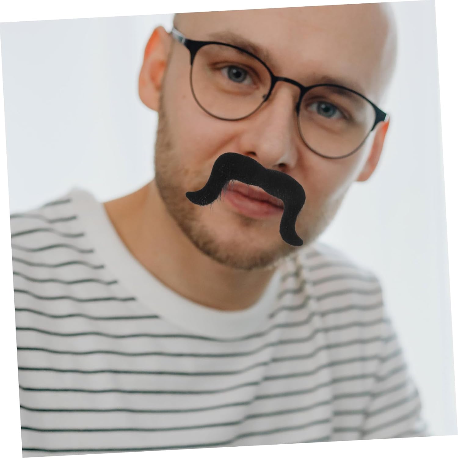 Vaguelly Halloween Fake Mustache Beard