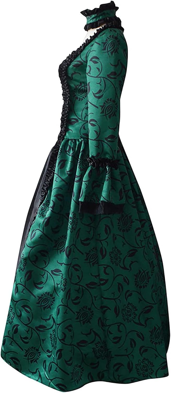 Viktorn Princess sparked Regency renaissance dress for women medieval fashion