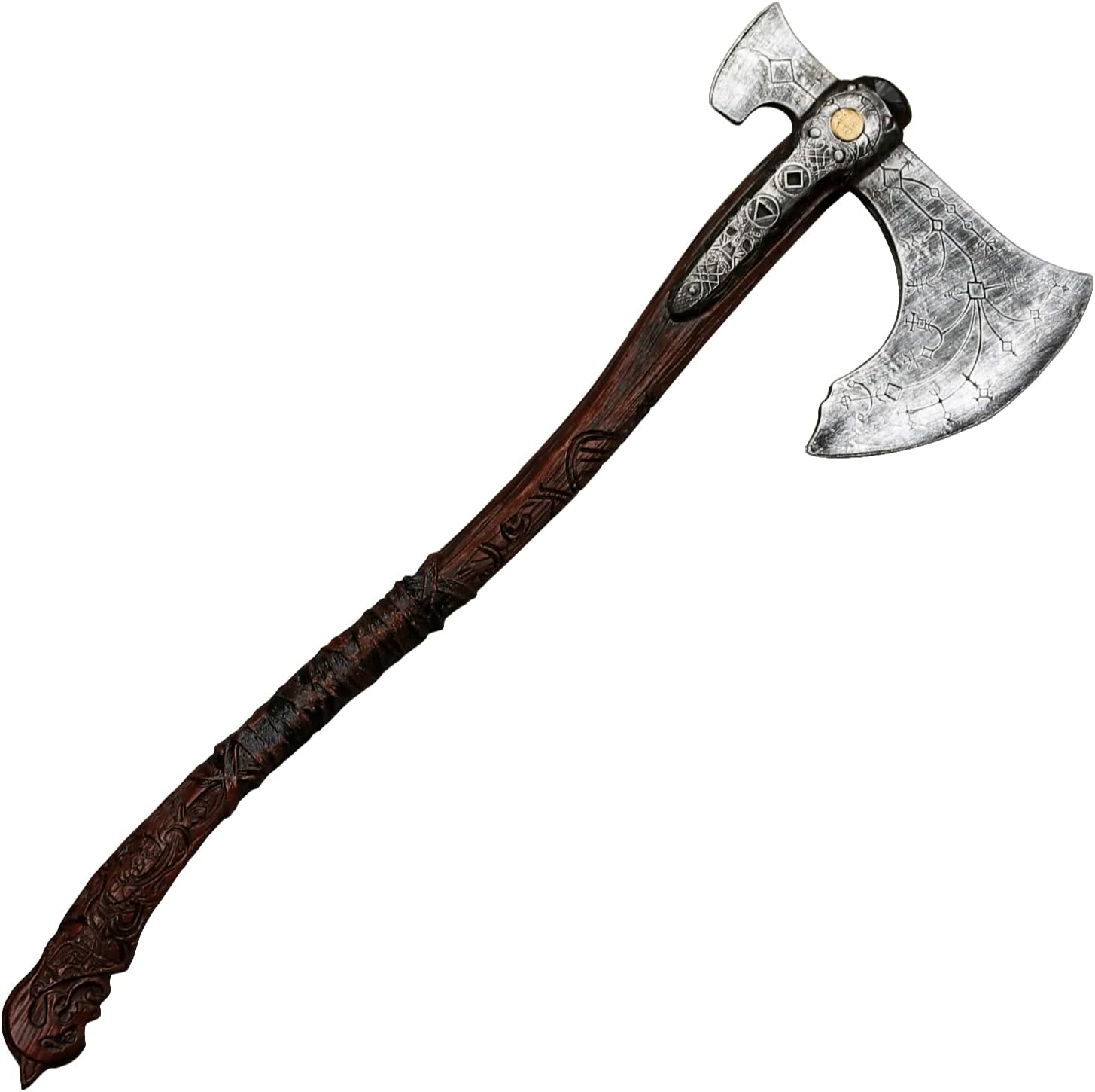 36 War Viking Axe Cosplay Prop Kratos Game-Accurate