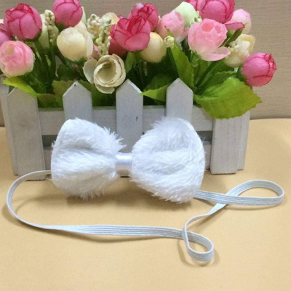 BinaryABC bunny rabbit costume set Ears Headband Bow Ties Tail set