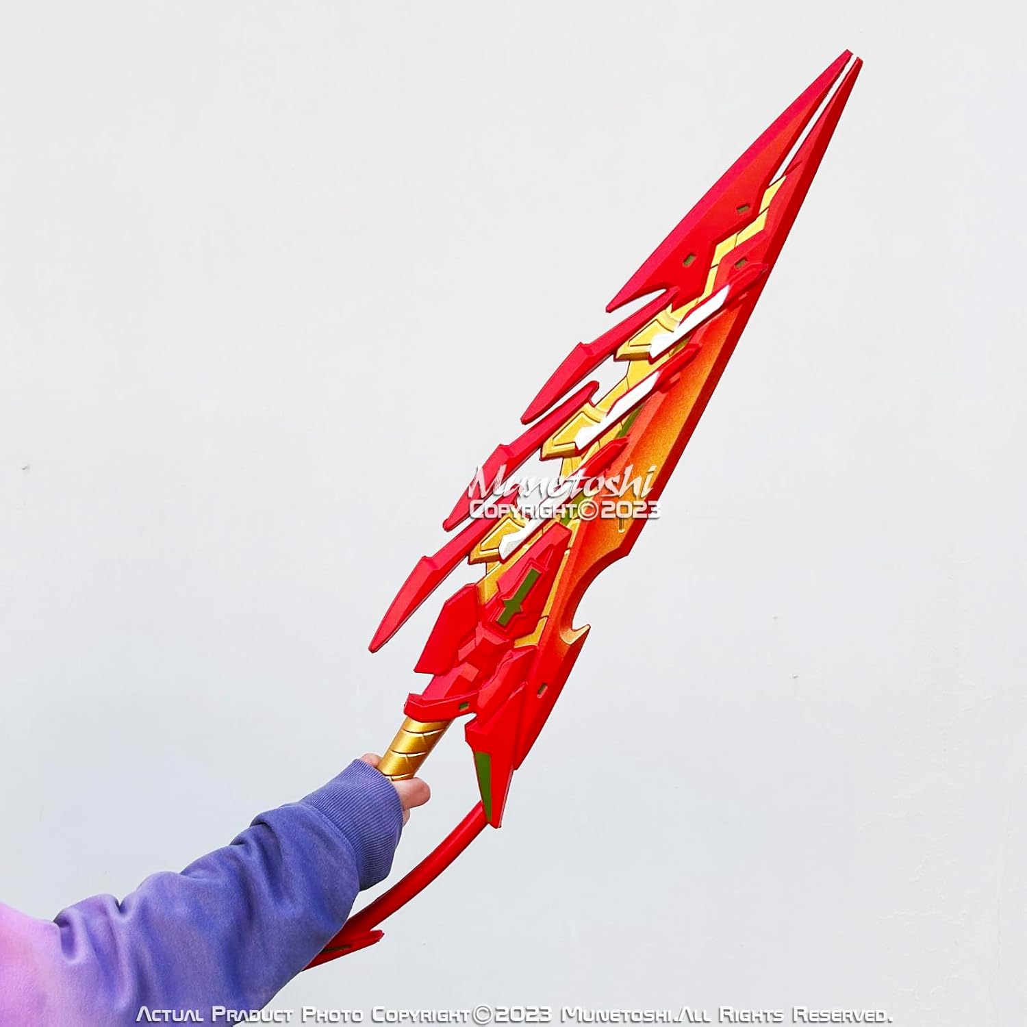 315 Foam Aegis Flameblade Sword Gamers Cosplayers Love