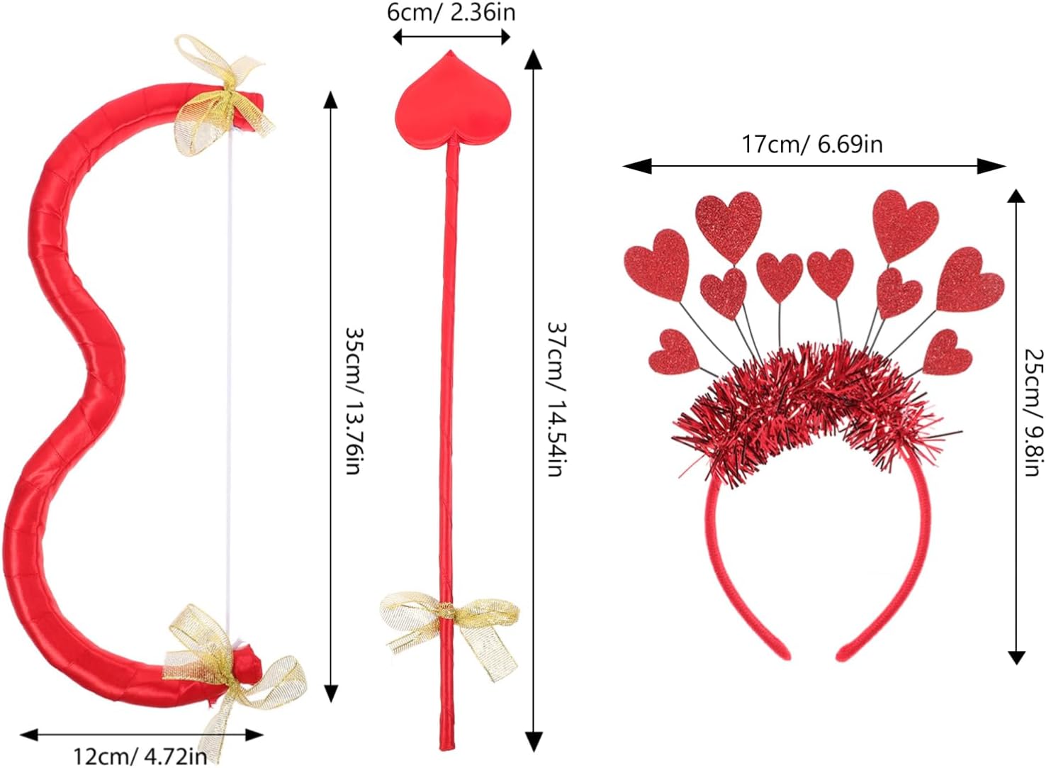 Valentines Day Enchanted Cupid Costume Set