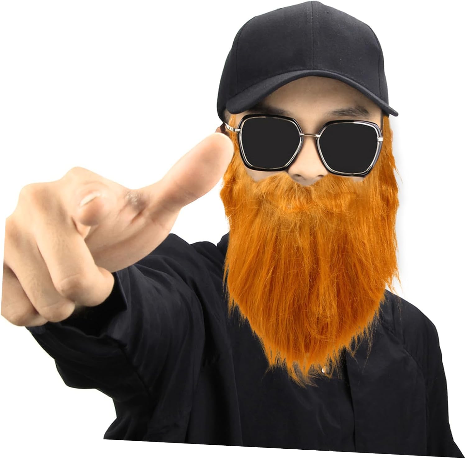 Realistic Fake Beards Mustache for Cosplay Parties