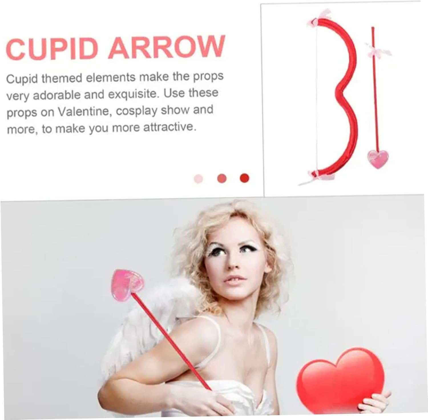Adorable Cupid Bow and Arrow Set