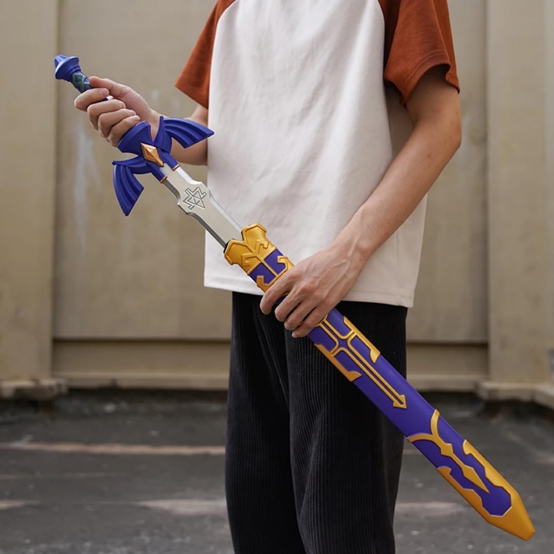 Halloween Prop by Damdos 32-Inch Cosplay Swords with Scabbard