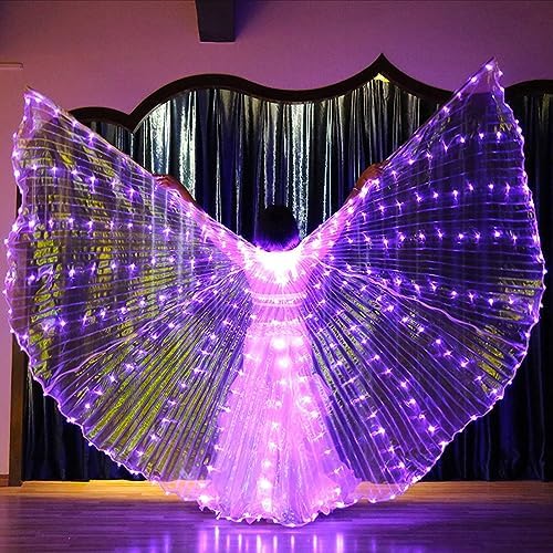 FUN ELEGANT LED WINGS FOR BELLY DANCE