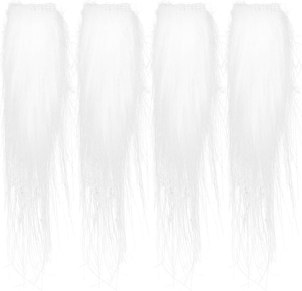 Masquerade Magic Plush Fake Eyebrows for Santa Claus Festive Party Accessories