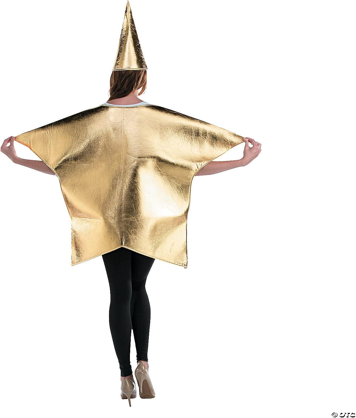 Fun Express Gold Star Costume for Adults