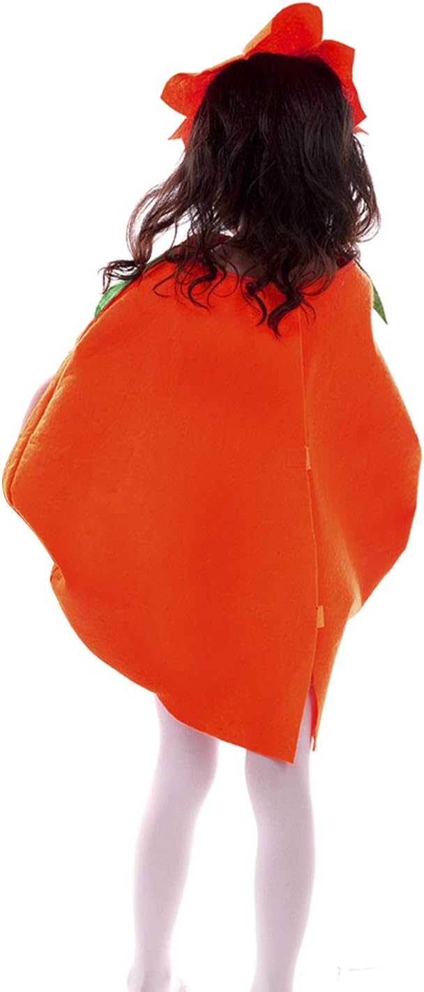 Family Halloween Pumpkin Costume Set for Kids