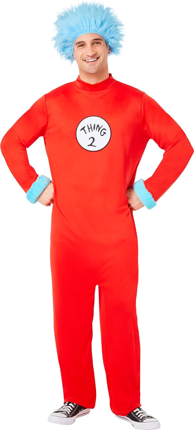 Dr Seuss-Inspired Character Jumpsuit for Adults