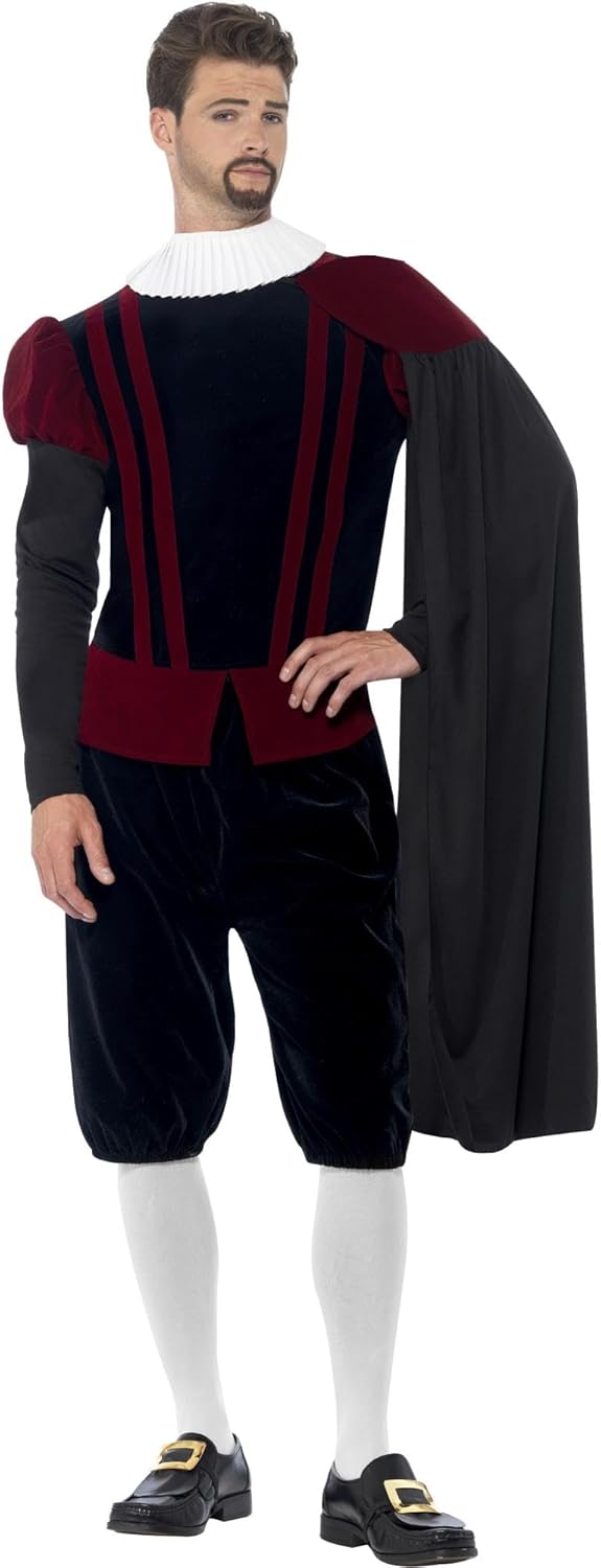 Smiffys Mens Tudor Lord Deluxe Costume
